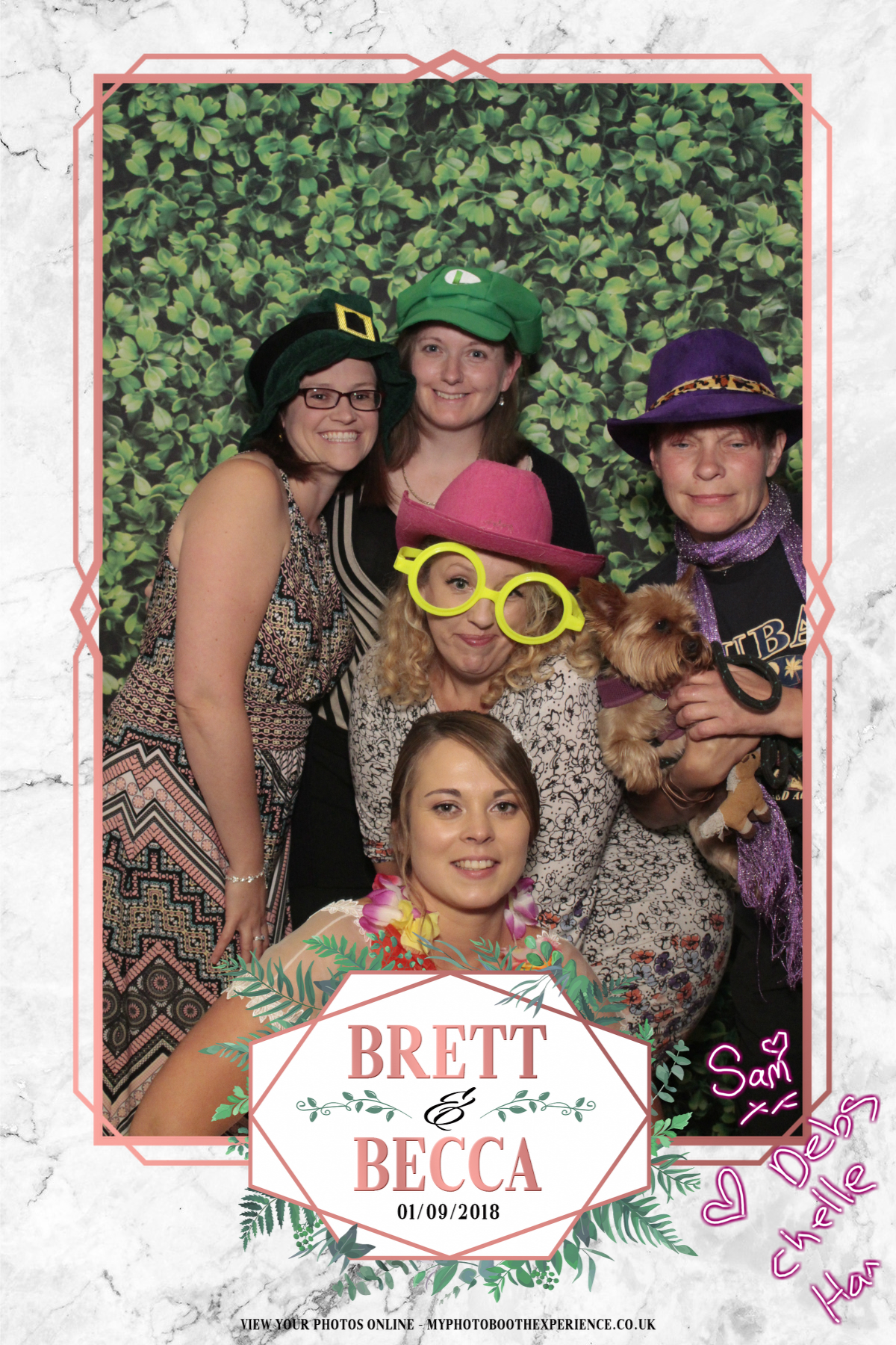 Brett & Becca's Wedding | View more photos from the event at gallery.myphotoboothexperience.co.uk/u/MyPhotoBoothExperienceLtd/Brett-Beccas-Wedding